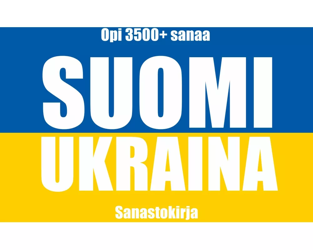 Suomi-ukraina sanastokirja