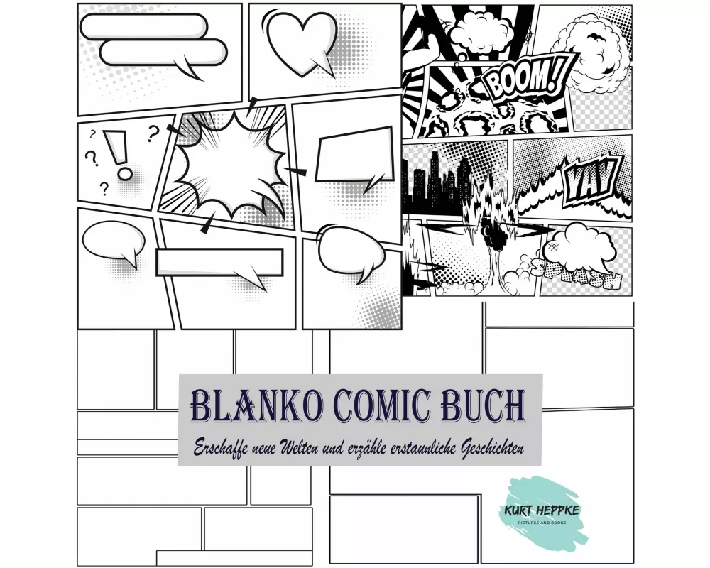 Blanko Comic Buch
