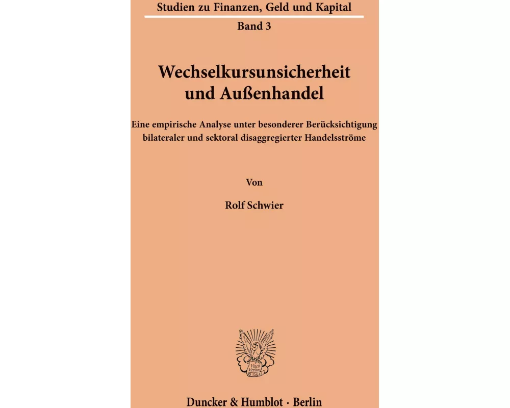 Wechselkursunsicherheit und Außenhandel