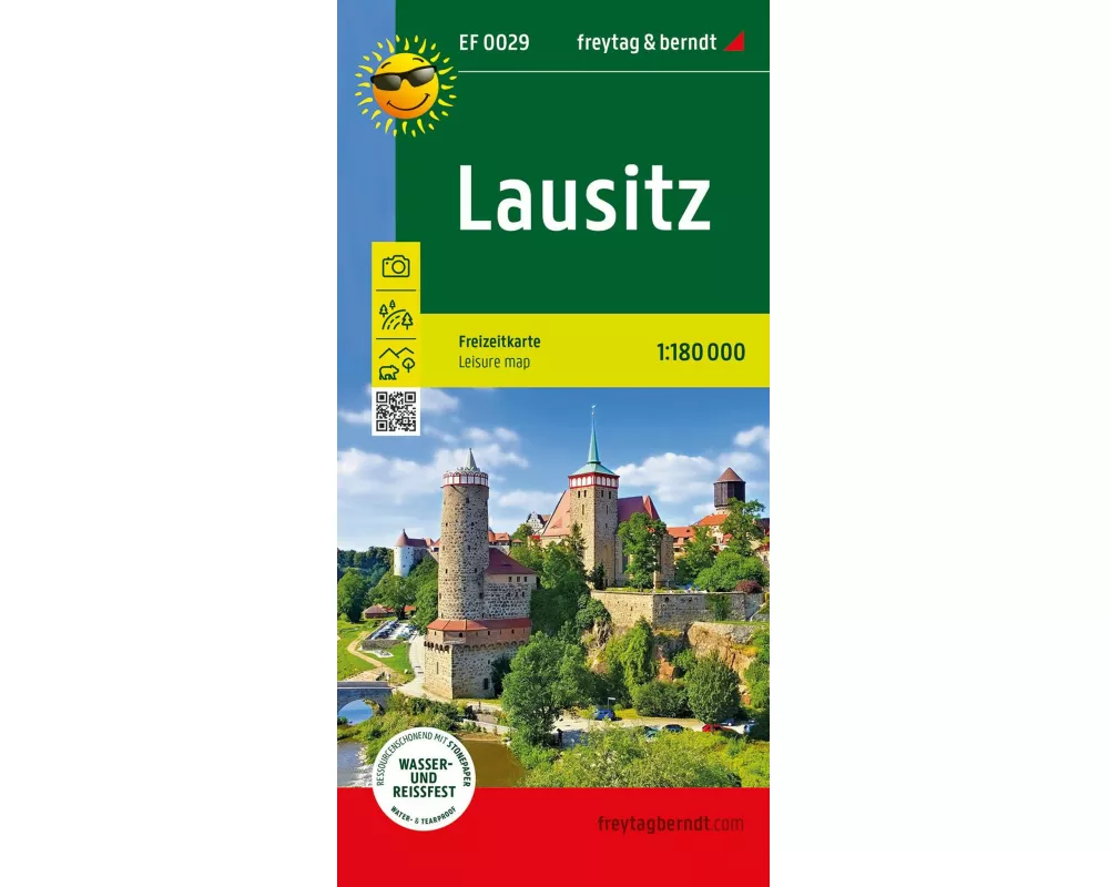 freytag & berndt Freizeitkarte Lausitz 1:180.000