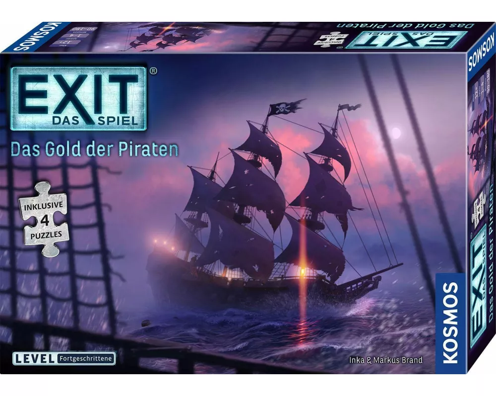 EXIT Spiel+Puzzle Das Gold der Piraten (F)