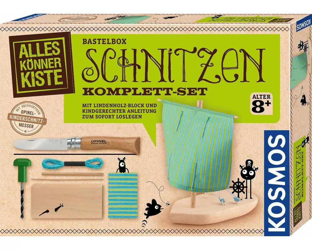 Schnitzen Komplett-Set