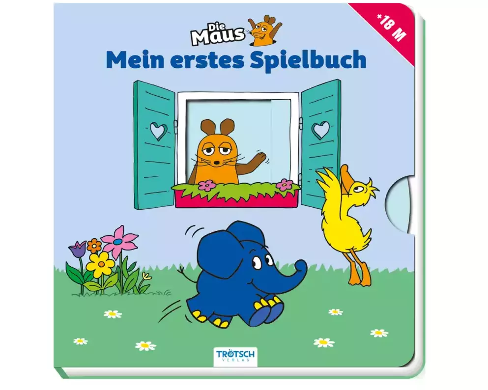 Trötsch Die Maus Pappenbuch Mein erstes Spielbuch