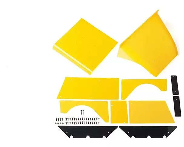 RC4WD Karosserieteile Lexan Panel für Miller Rock Racer