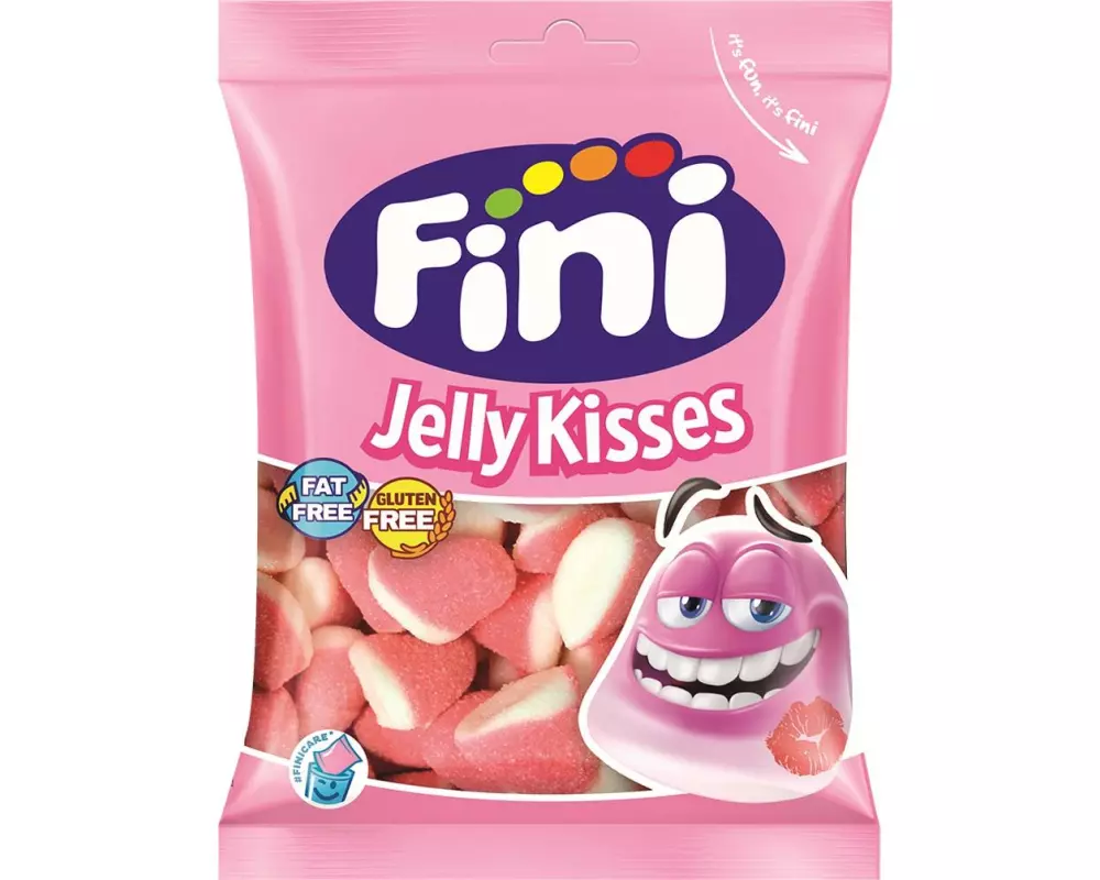 Fini Jelly Kisses Strawberry 90 g