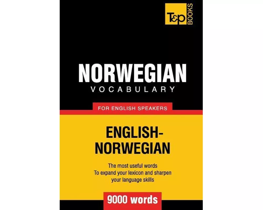 Norwegian vocabulary for English speakers - 9000 words