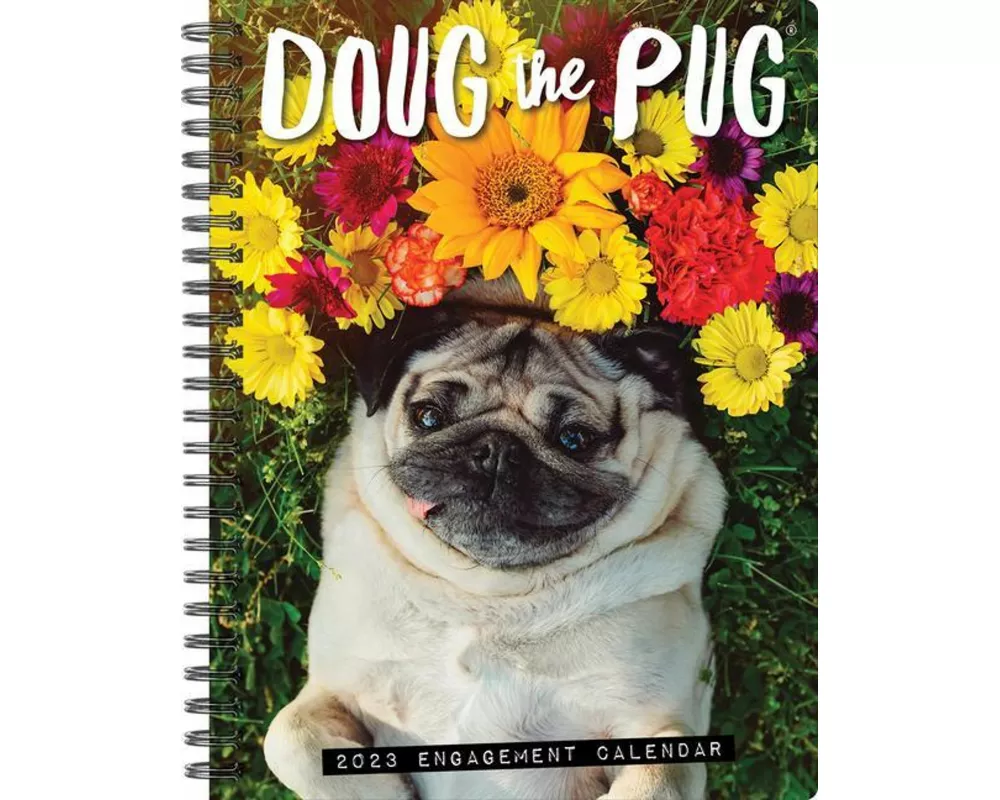 Doug the Pug 2023 Engagement Calendar