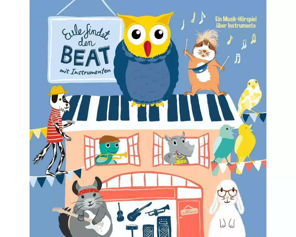 Eule findet den Beat 4 - mit Instrumenten