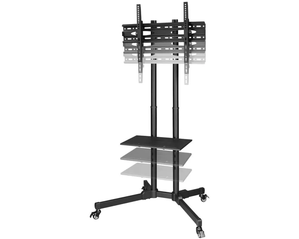 Hama Technics AG TV-Ständer mit Rollen "Trolley" Schwarz