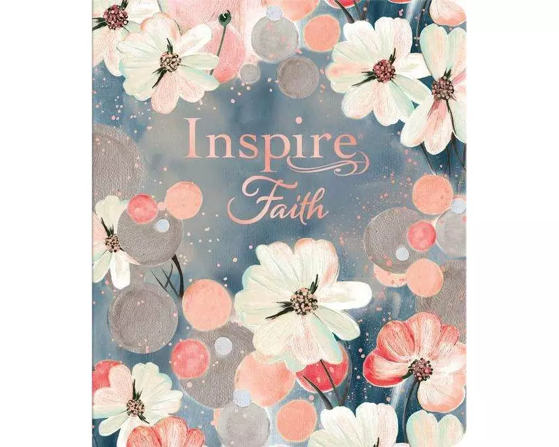 Inspire Faith Bible Nlt, Filament Enabled (Leatherlike, Watercolor Garden)