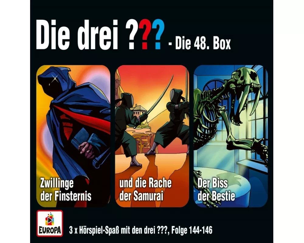 Die drei ??? Box 48 (Folgen 144 - 146)