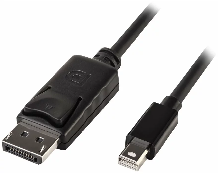LINDY Video Cable, DP 1.2, MiniDP-DP M-M, 2m, black