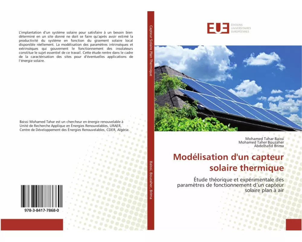 Modélisation d'un capteur solaire thermique
