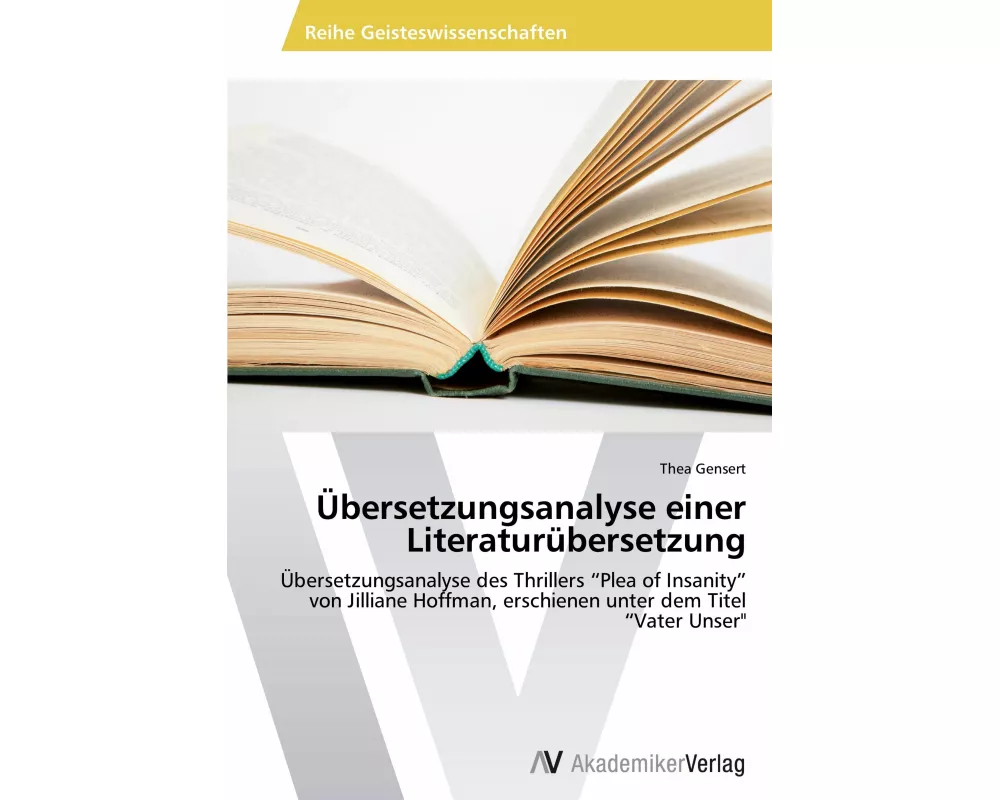 Übersetzungsanalyse einer Literaturübersetzung