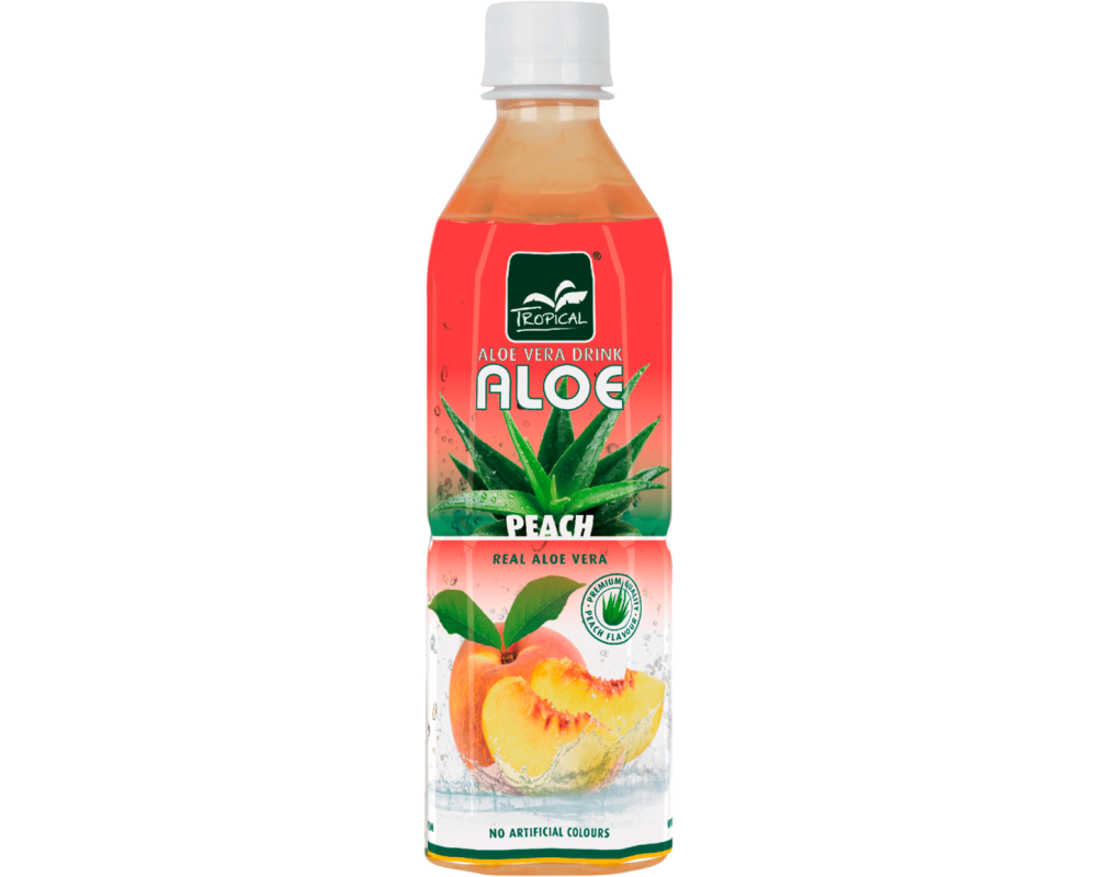 TROPICAL Aloe Vera Peach TP0066 50cl, 20 Stk.