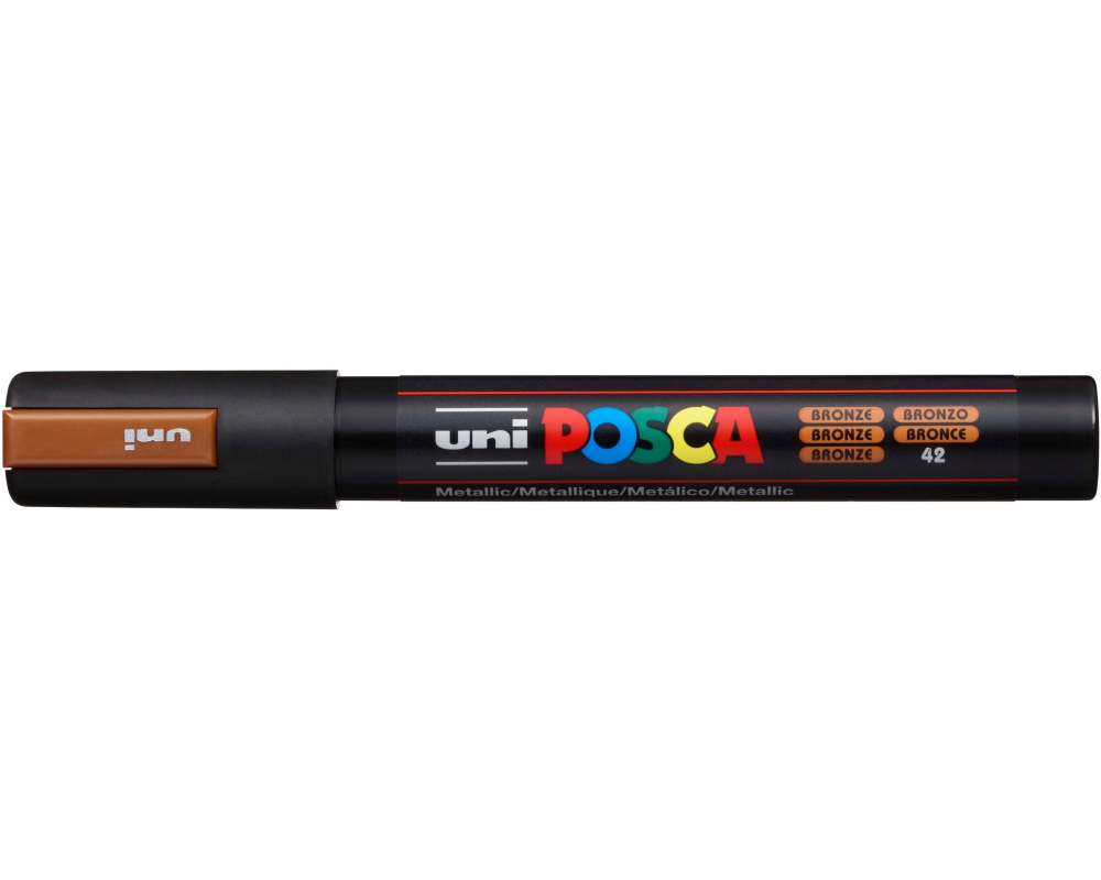 UNI-BALL Posca Marker 1,8-2,5mm PC-5M BRONZE bronze, Rundspitze