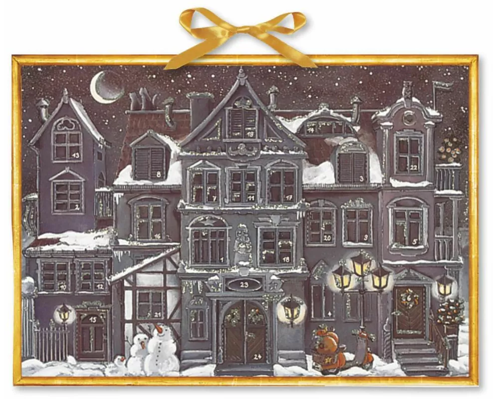 Wand-Adventskalender – Die Weihnachtsstadt