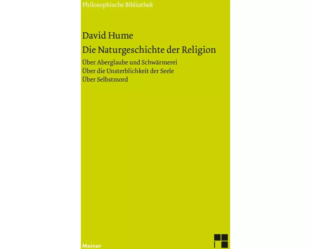 Die Naturgeschichte der Religion