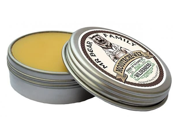 Mr. Bear Family Moustache Wax Wilderness Schnurrbartwachs Wilderness 30 ml