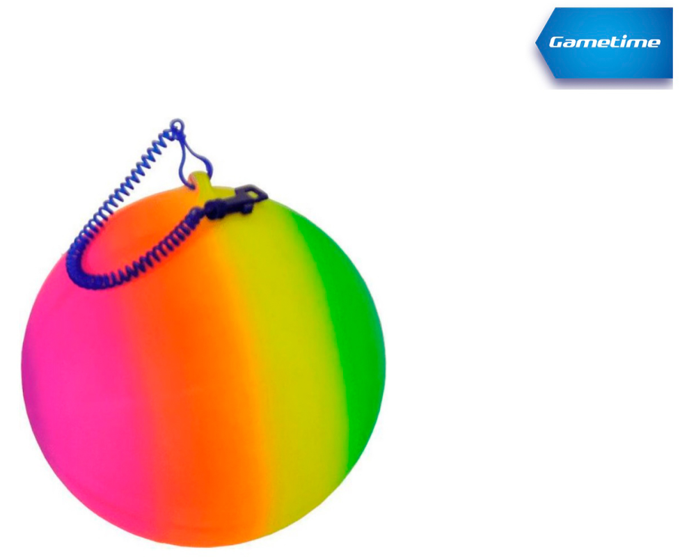 ROOST Spielball Regenbogen 21cm 720547 mit Kordel
