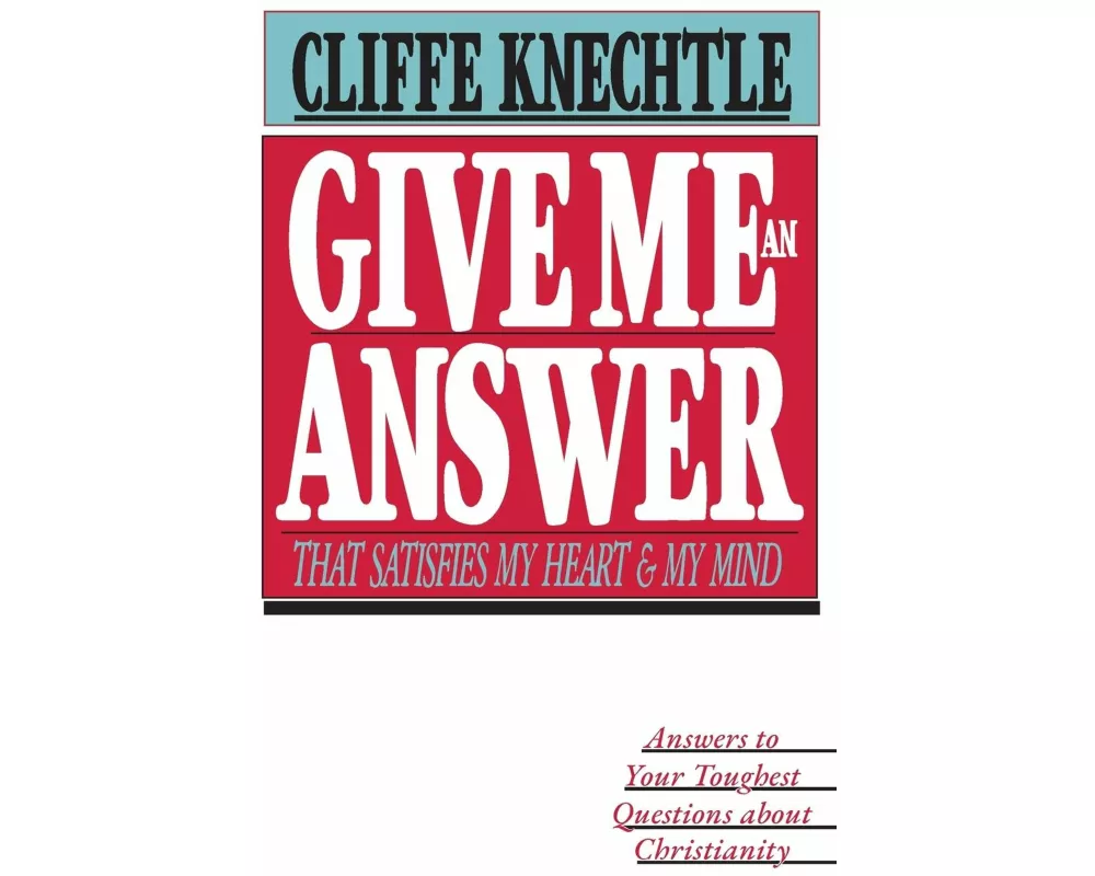 Give Me an Answer That Satisfies My Heart and My Mind