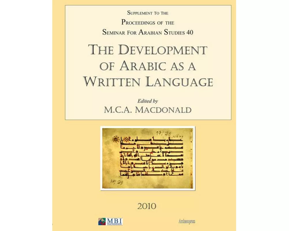The Development of Arabic as a Written Language