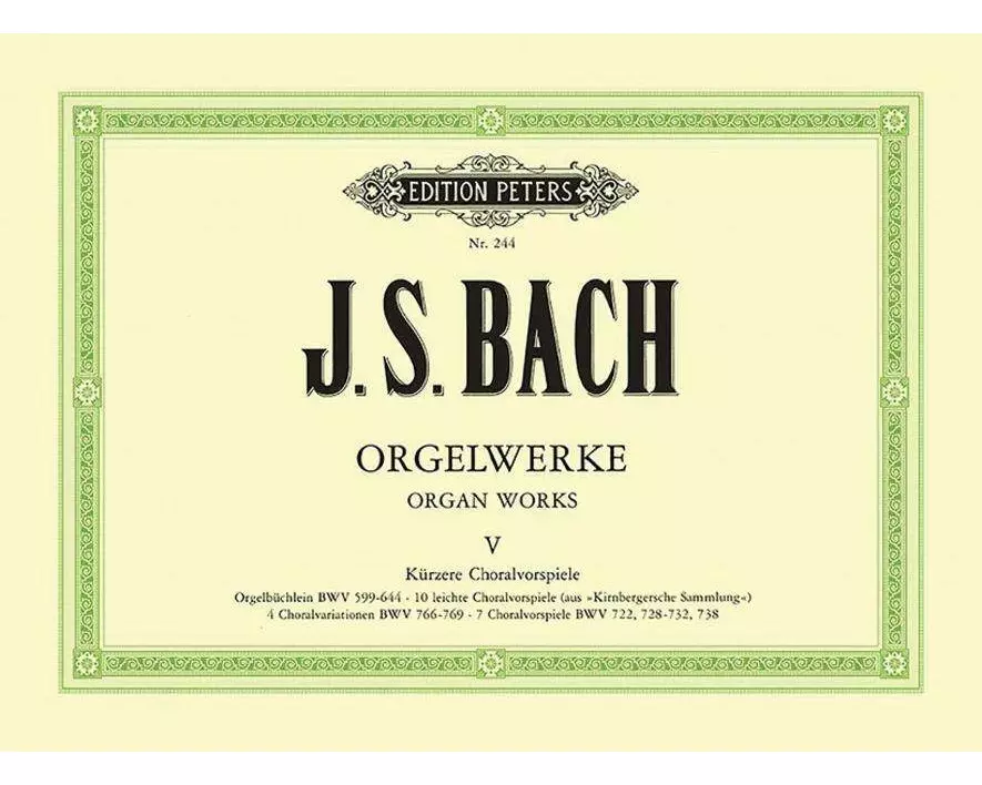 Orgelwerke in 9 Bänden - Band 5