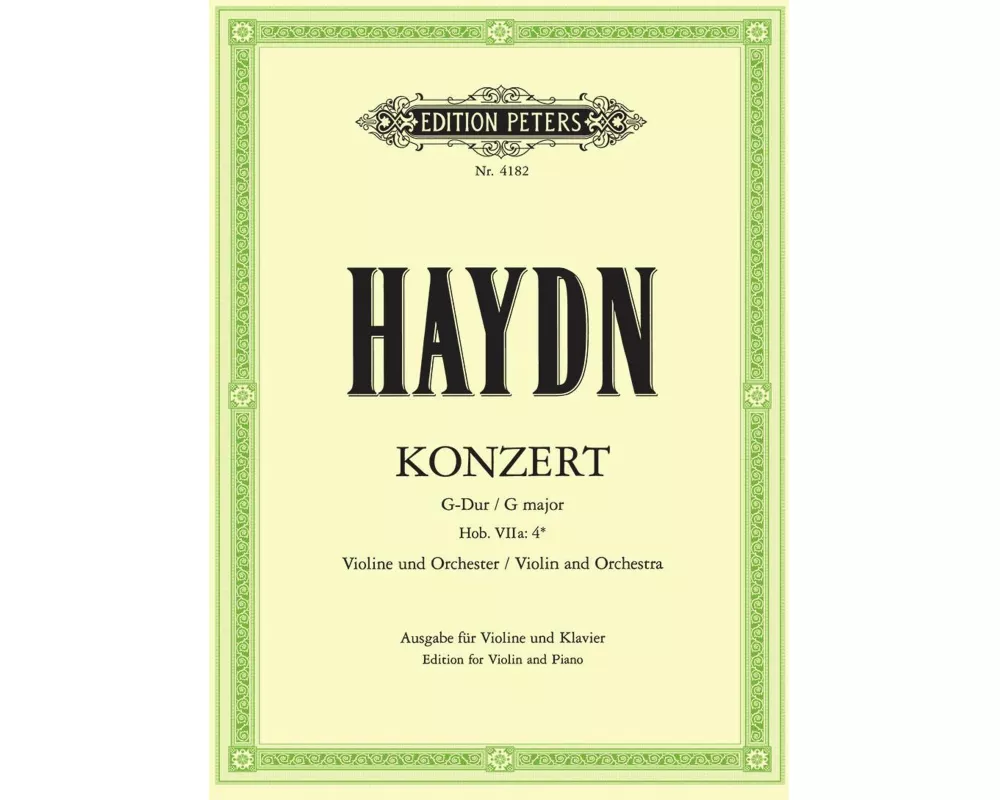 Violin Concerto in G Hob. VIIa:4