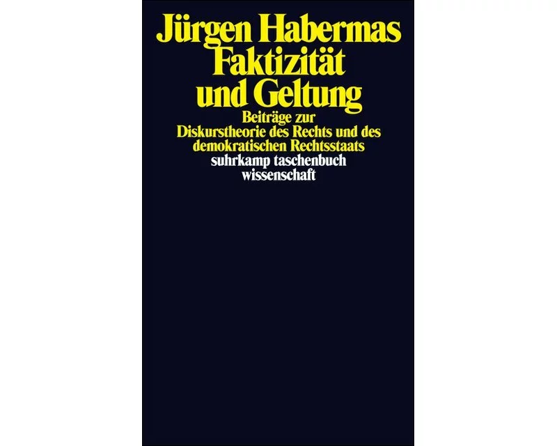 Faktizität und Geltung