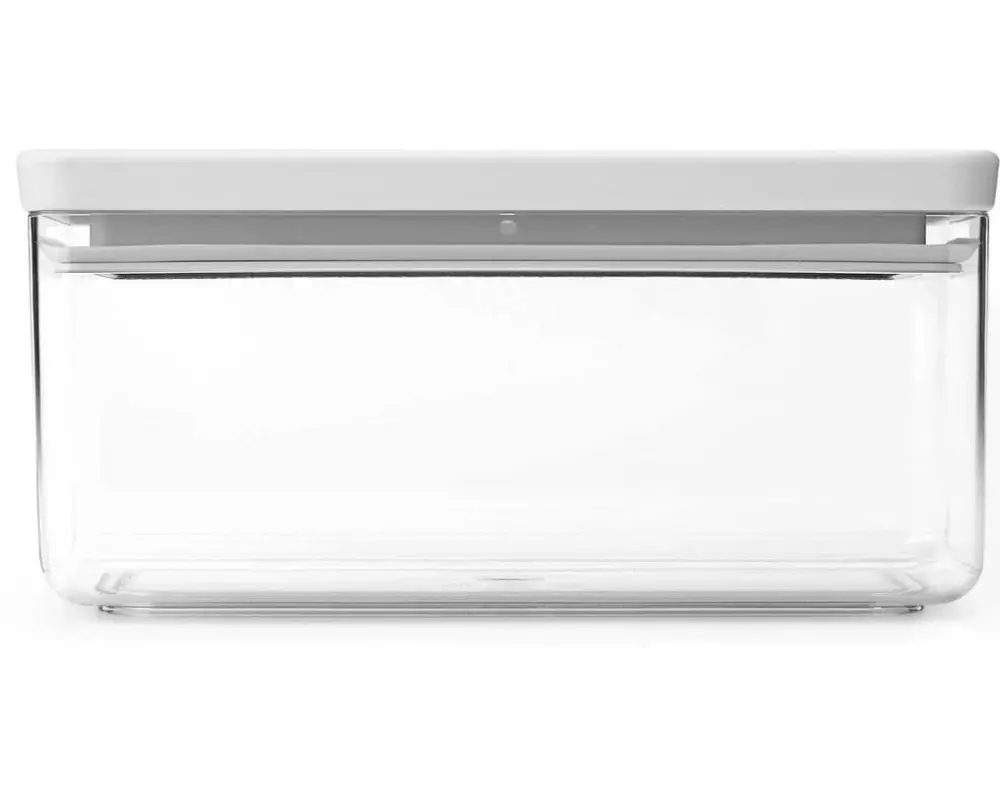 Brabantia Vorratsdose Tasty+ 1.5 l, Transparent/Hellgrau