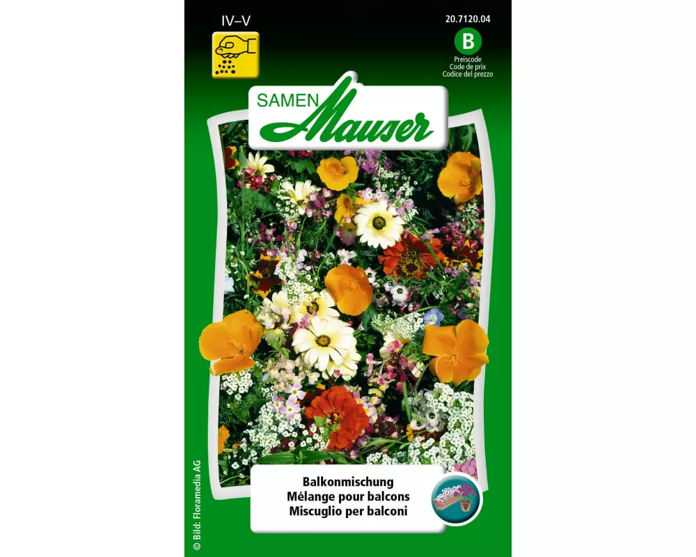 Samen Mauser Saatgut Balkonmischung