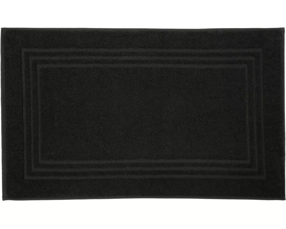 Kleine Wolke Badteppich Lodge 50 x 80 cm, Schwarz