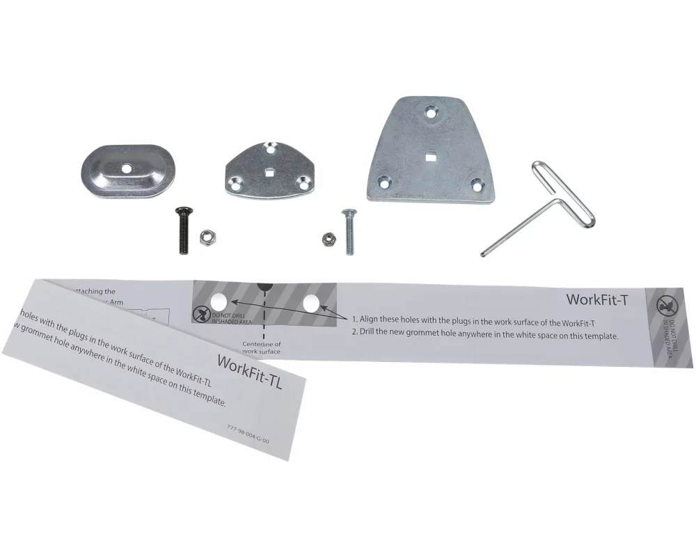 ERGOTRON mount grommet, LX arm for WorkFit-Toder TL