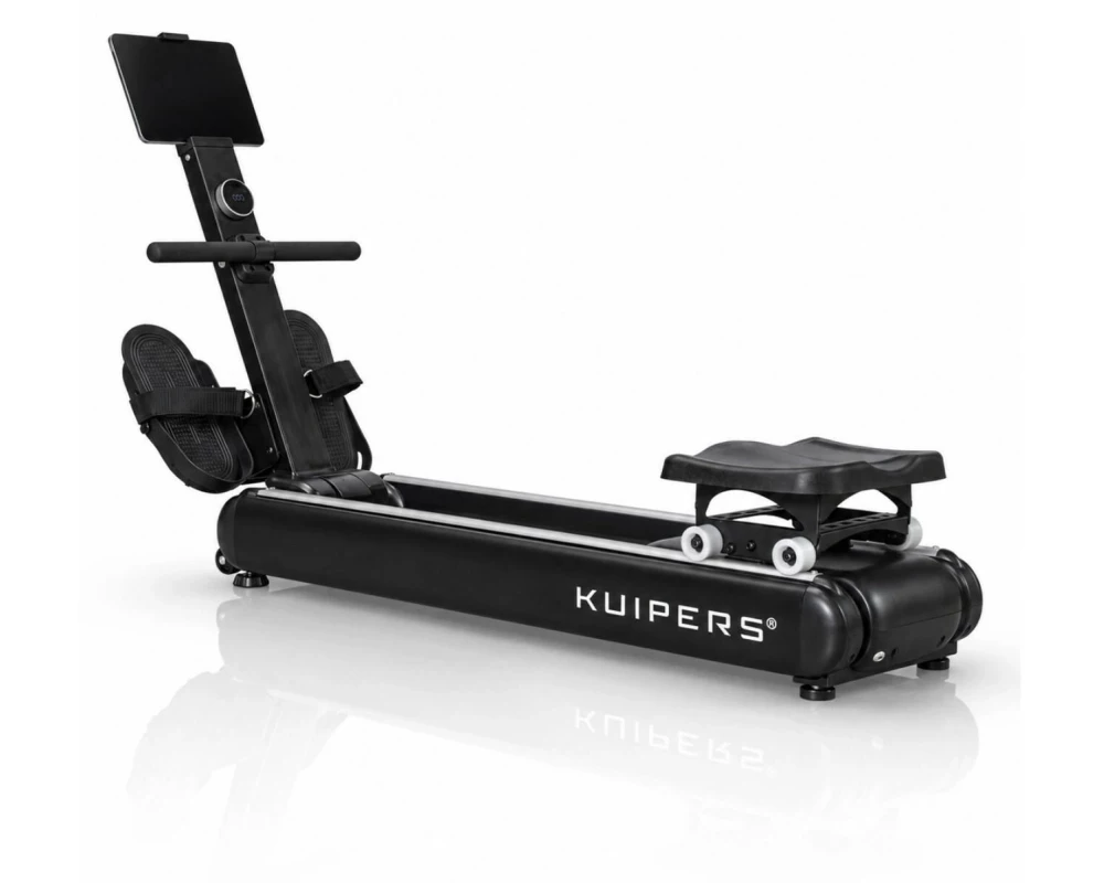 Kuipers Fitness Slim Rower Schwarz, klappbar, 32 Stufen