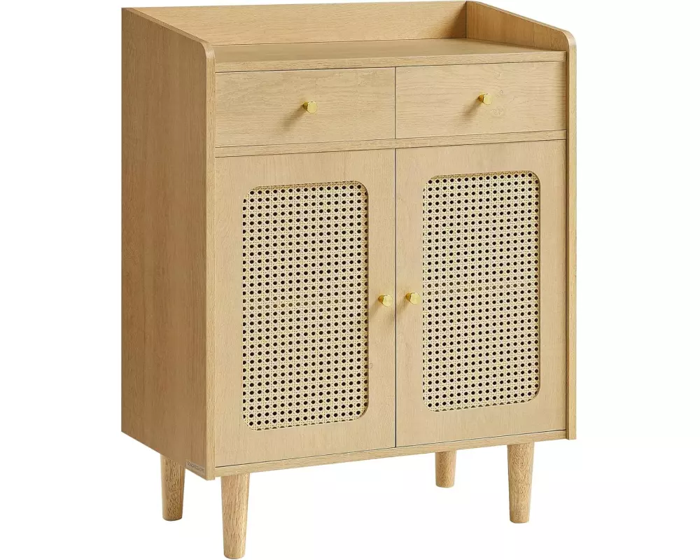 VASAGLE Kommode mit Schubladen 70 x 90 cm, Braun