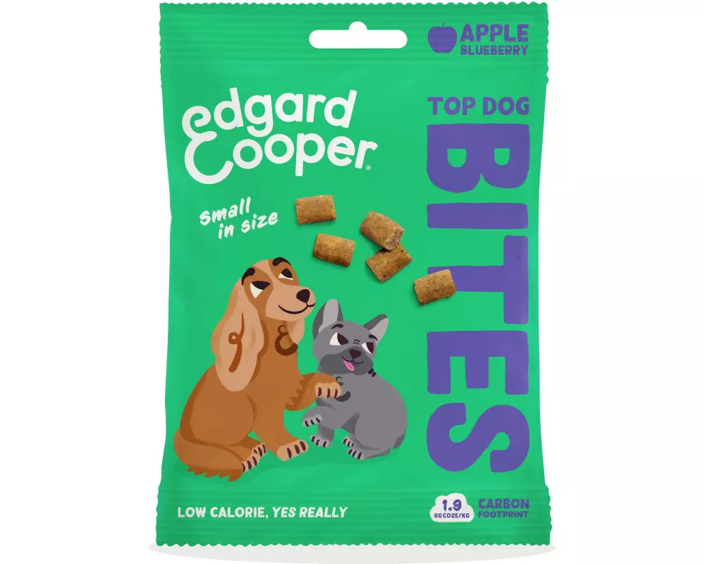 Edgard & Cooper Snack Bites Apfel und Blaubeere Small 50 g