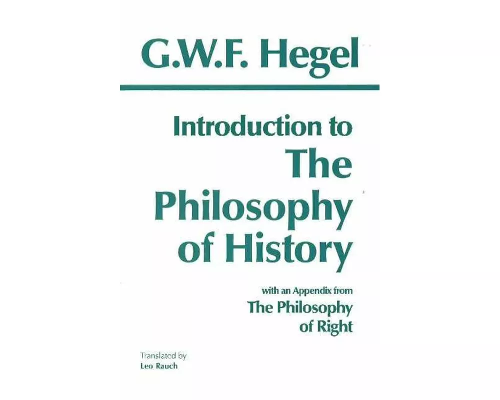 Introduction to the Philosophy of History