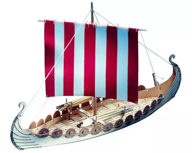Billing Boats Bausatz Mini Oseberg, 240 mm 1:50