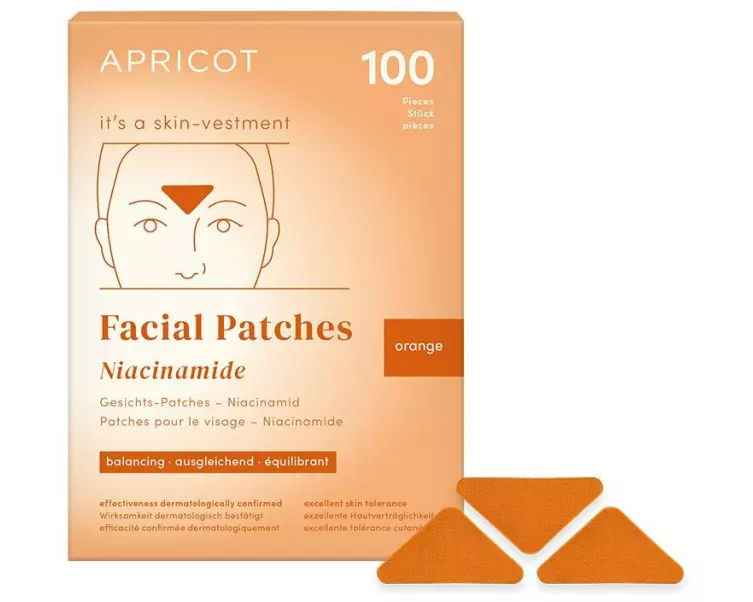 Apricot Gesicht Patches mit Niacinamid 100 Stück