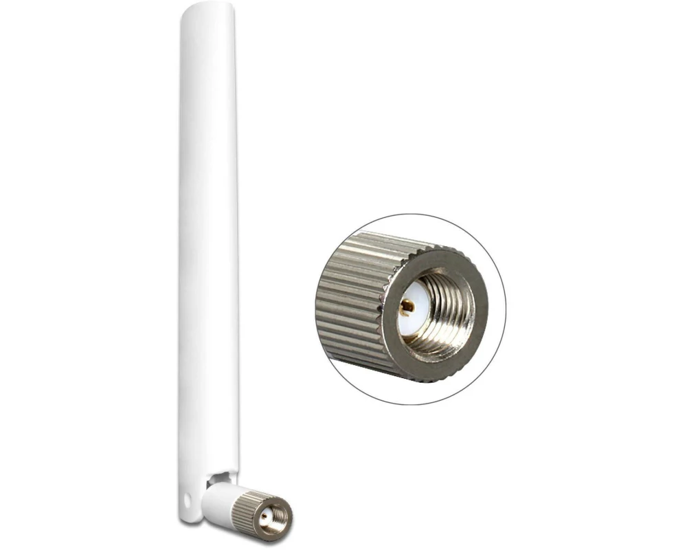 Delock WLAN-Antenne omnidirektional RP-SMA 2 dBi Rundstrahl