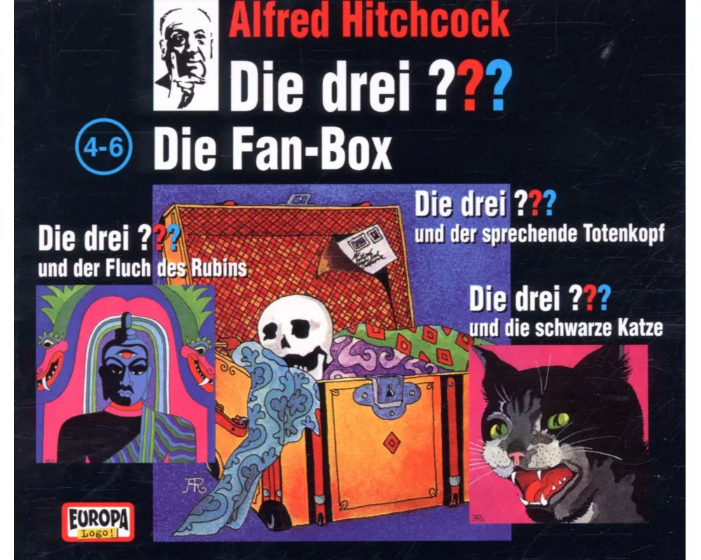 Die drei ??? Box 02. Folgen 4-6 (drei Fragezeichen) 3 CDs