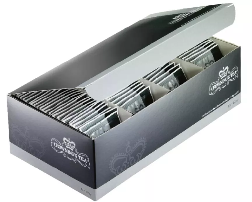 Crowning’s Tea Teebeutel Earl Grey 100 Stück