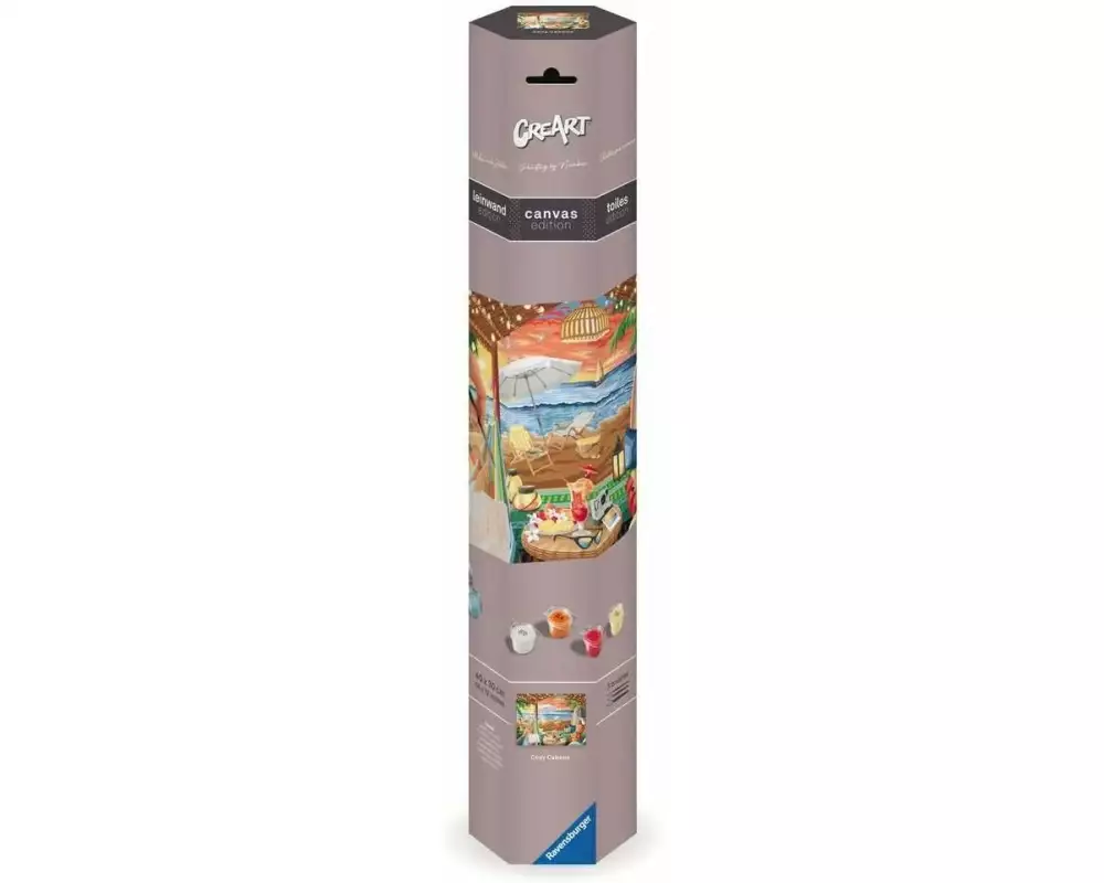 Ravensburger Malen nach Zahlen CreArt – Cozy Cabana
