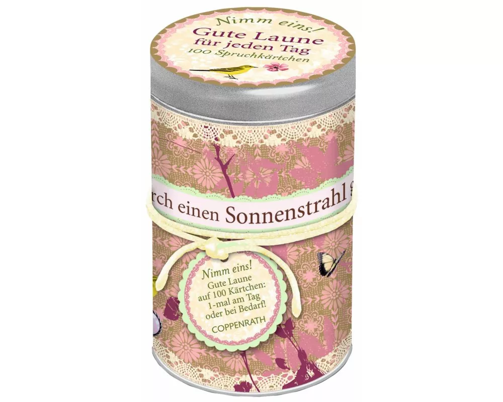 Sprüchedose: Nimm eins! Gute Laune für jeden Tag