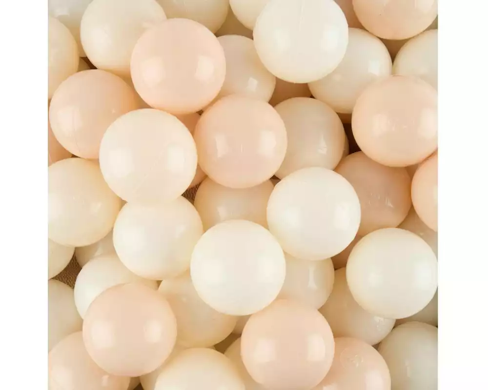 bieco 100 Bälle Rosa/gelb, 100 Stück