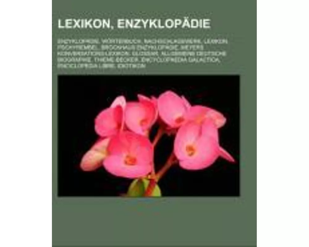 Lexikon, Enzyklopdie