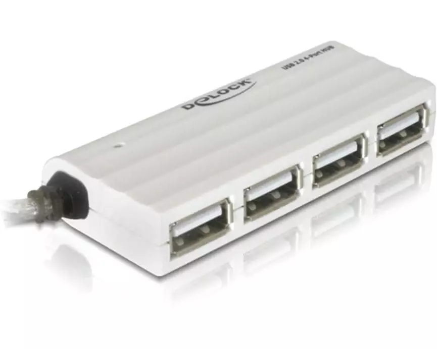 Delock USB-Hub 87445 USB 2.0 - 4x Typ-A