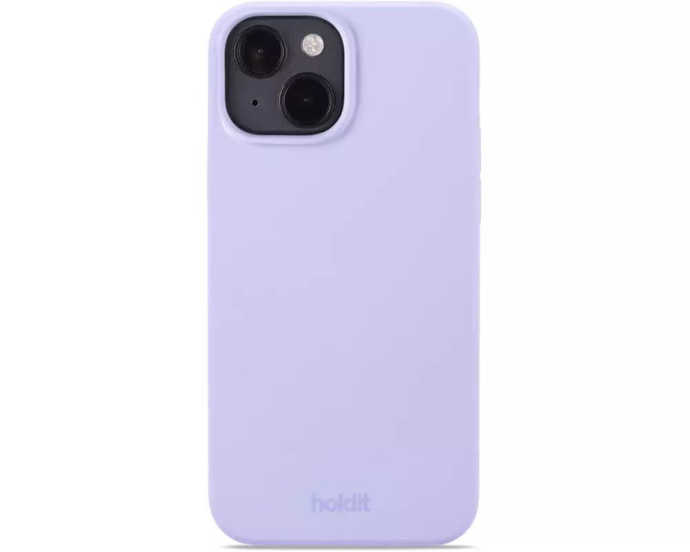 Holdit Back Cover Silicone iPhone 15 Lavendel