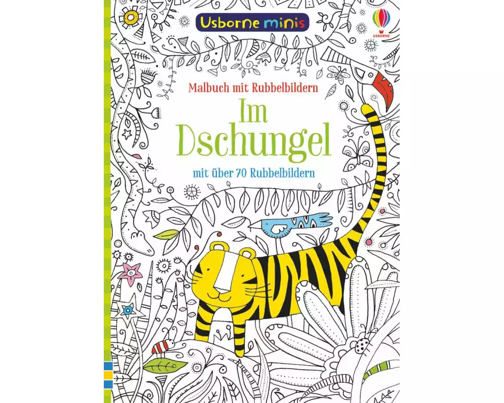 Usborne Minis - Malbuch: Im Dschungel