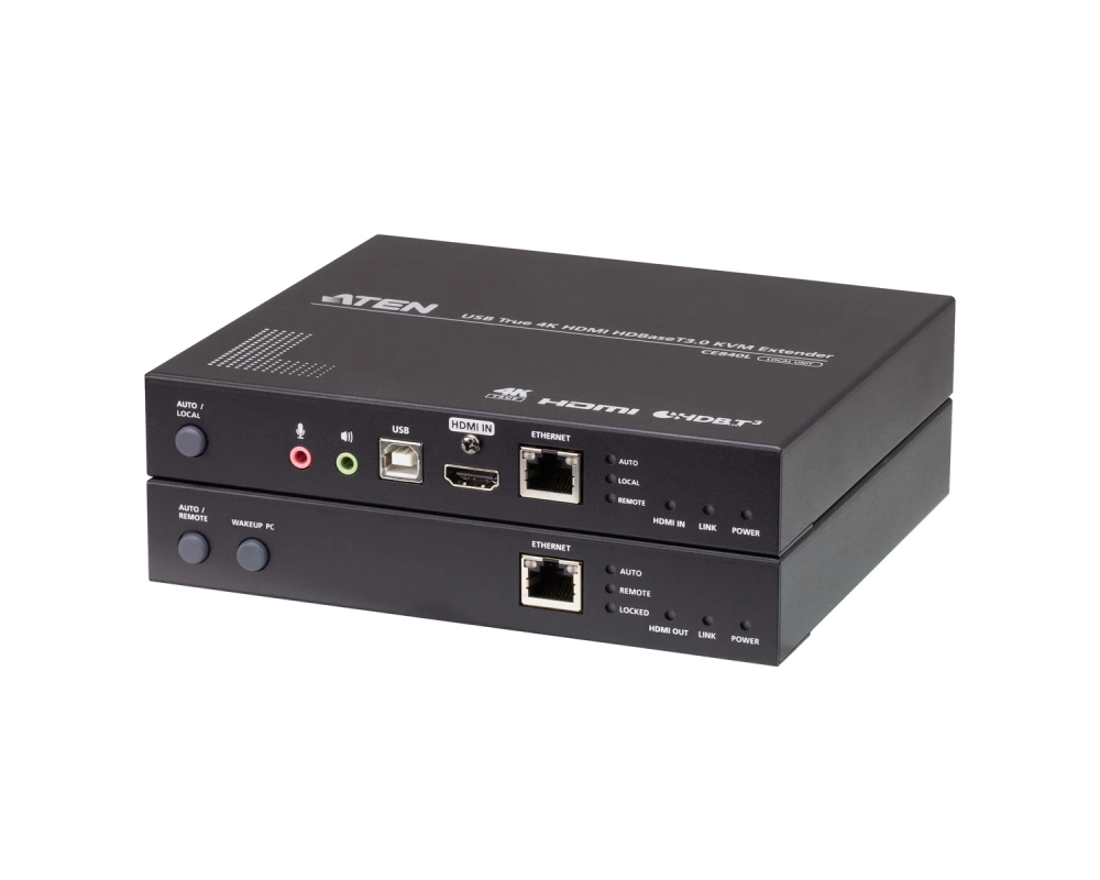 ATEN CE840 USB True 4K HDMI KVM Extender, HDBaseT 3.0